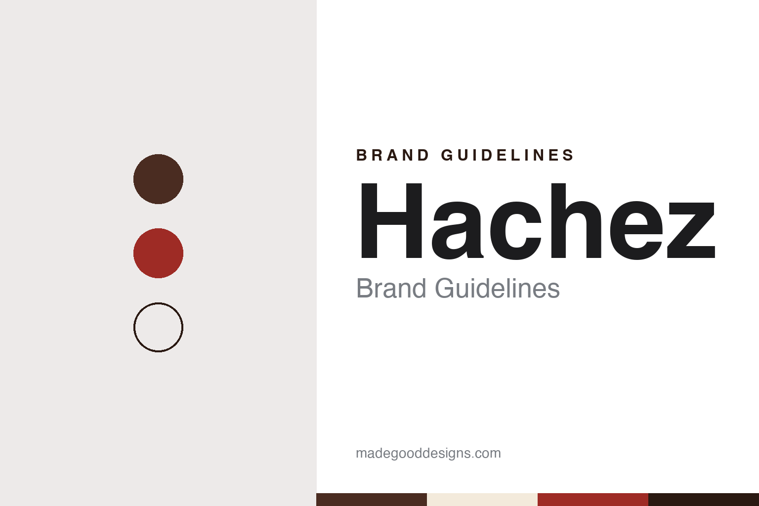 Hachez Brand Guidelines: The Bremen Chocolate Name Now Made in Poland