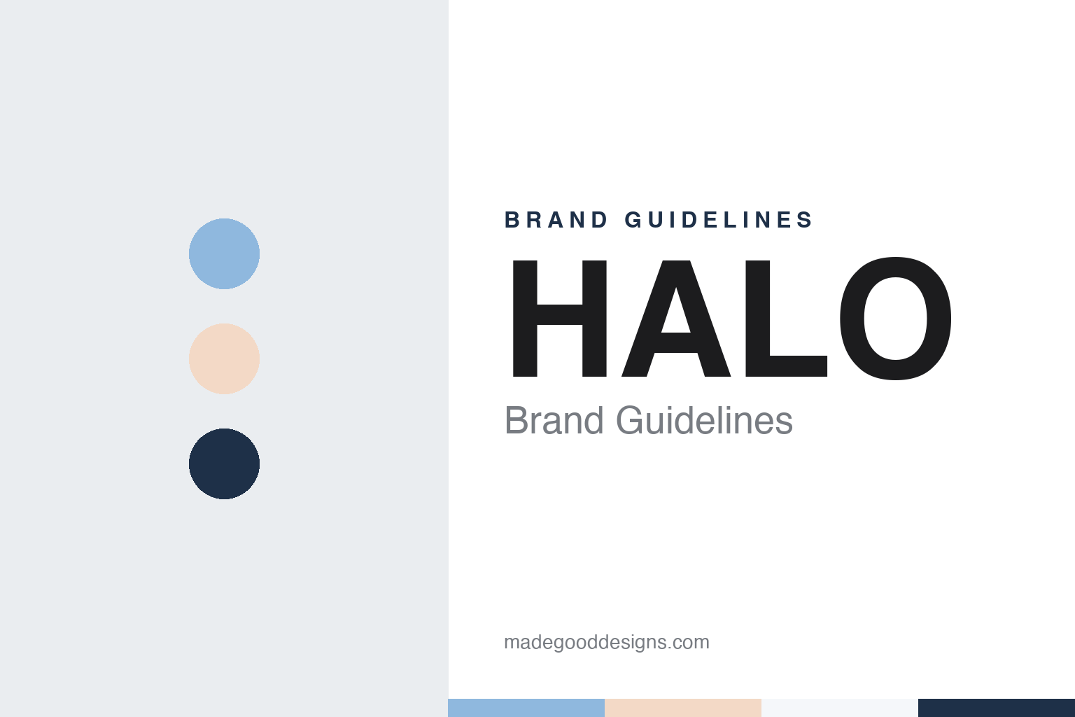 HALO Brand Guidelines: Bill Schmid’s SleepSack, aden + anais & Halo Dream