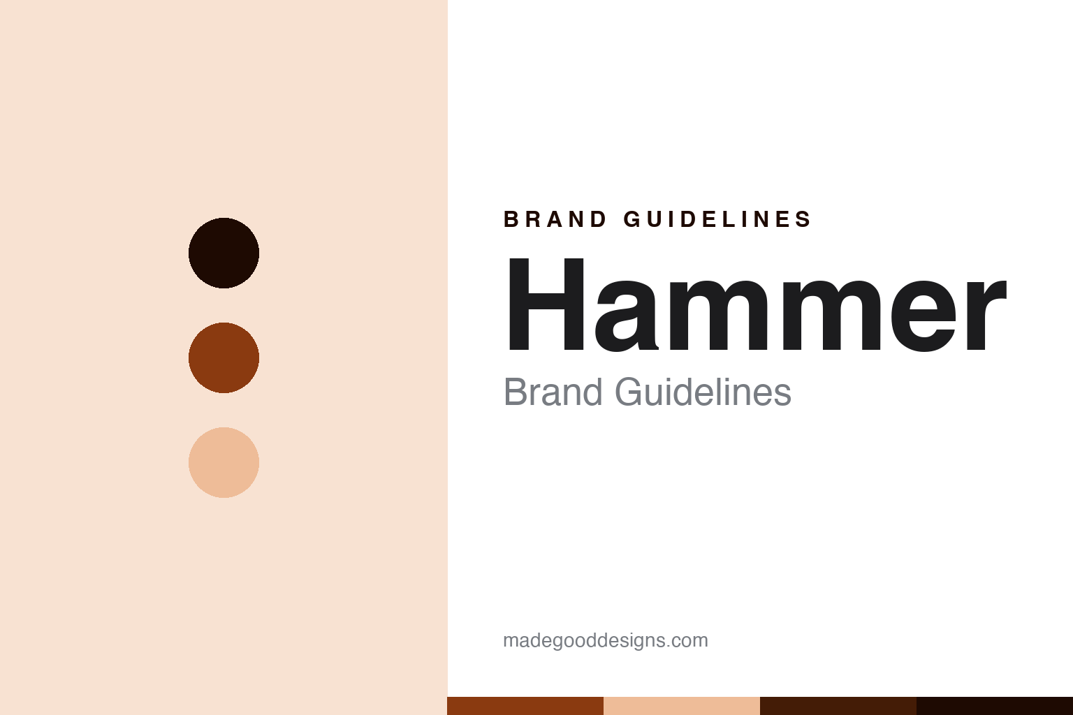 Hammer Brand Guidelines: The Ball That Became a Brand