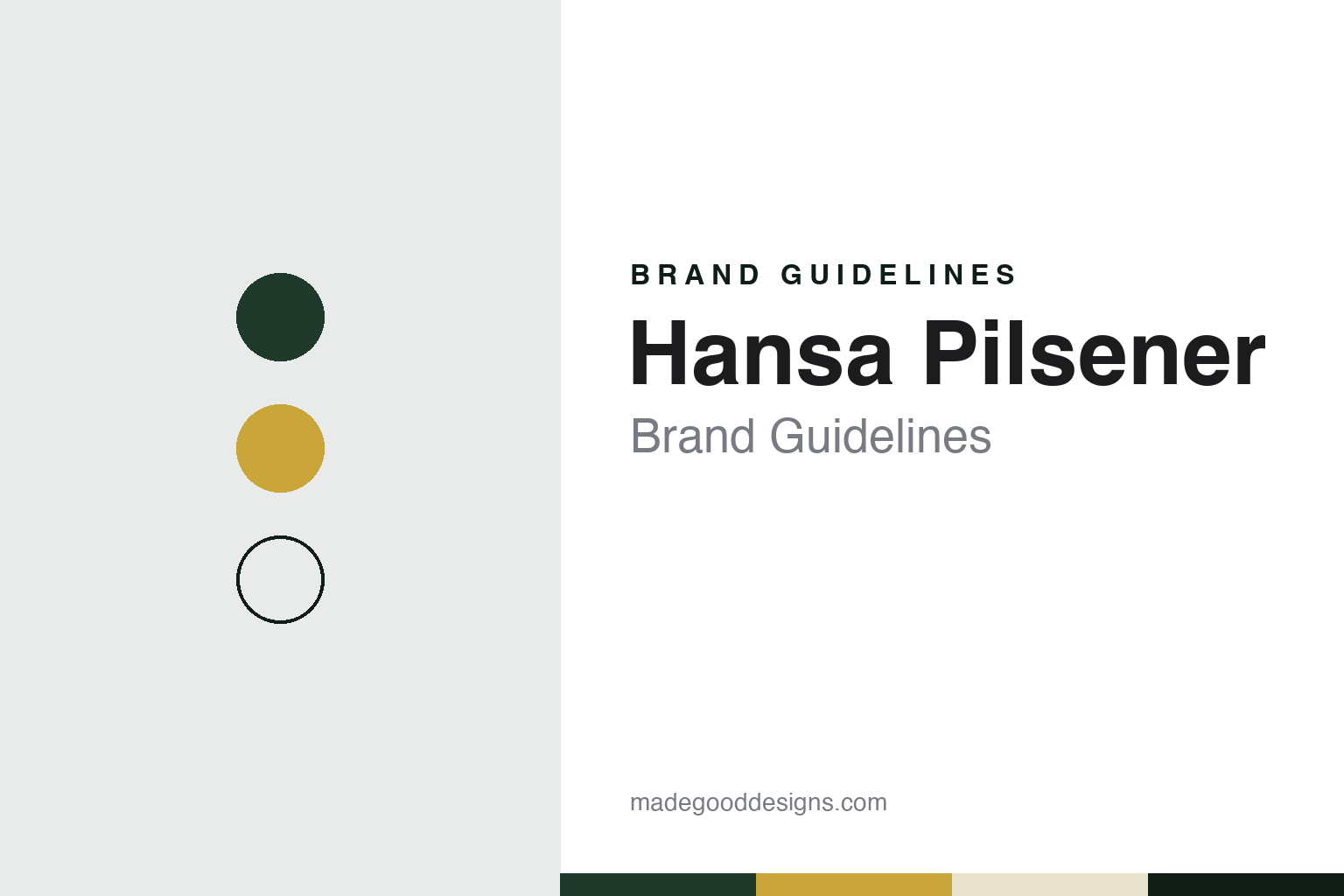 Hansa Pilsener Brand Guidelines: SAB’s 1975 Saaz-Hop Pilsener With a Namibian Name