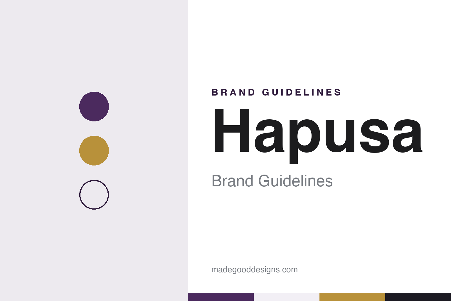 Hapusa Brand Guidelines: Nao Spirits’ Himalayan Juniper Gin in a Purple Bottle, 2018