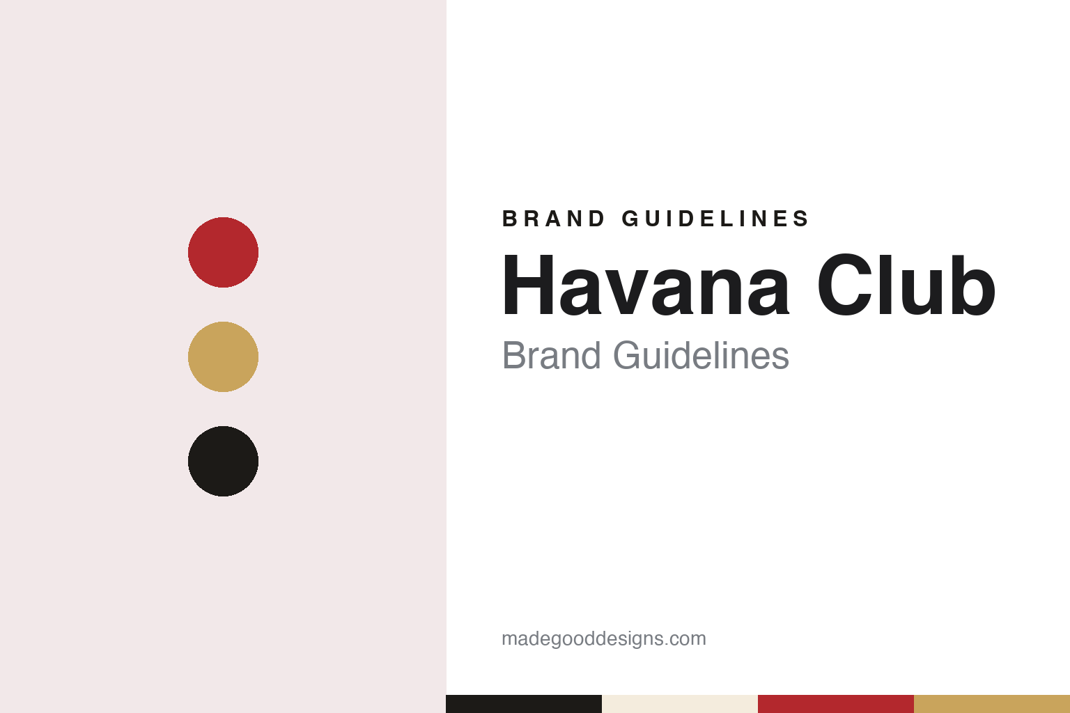 Havana Club brand guidelines — abstract colour discs and material texture (original homage; not a Havana Club product or logo)