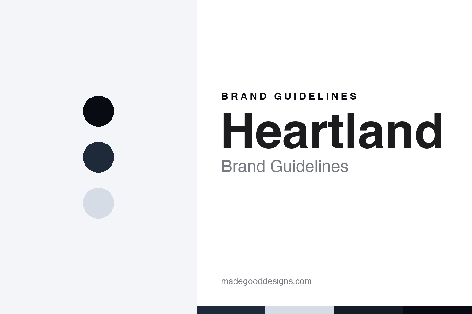 Heartland Harps brand guidelines — abstract colour discs and material texture (original homage; not a Heartland Harps product or logo)