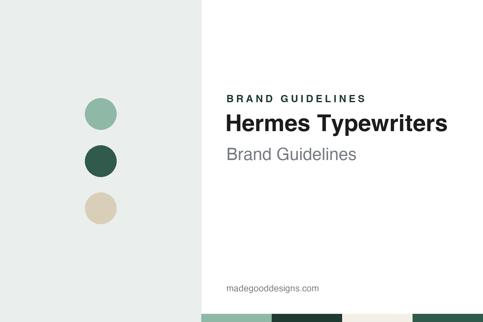 Hermes Typewriters Brand Guidelines: Paillard’s Swiss Typewriter Line From Yverdon
