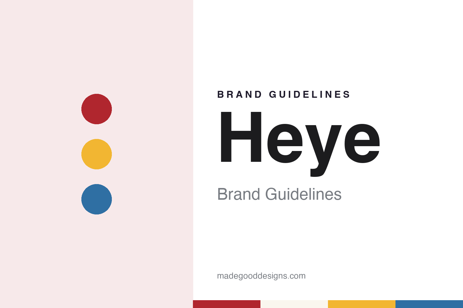 Heye Brand Guidelines: The Munich-Area Calendar House Behind Cartoon and Art Puzzles