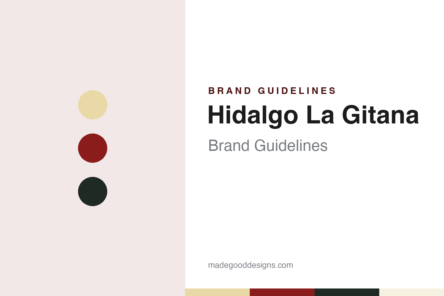 Hidalgo La Gitana Brand Guidelines: The Sanlúcar Manzanilla House of 1792 and Its Tambourine Portrait