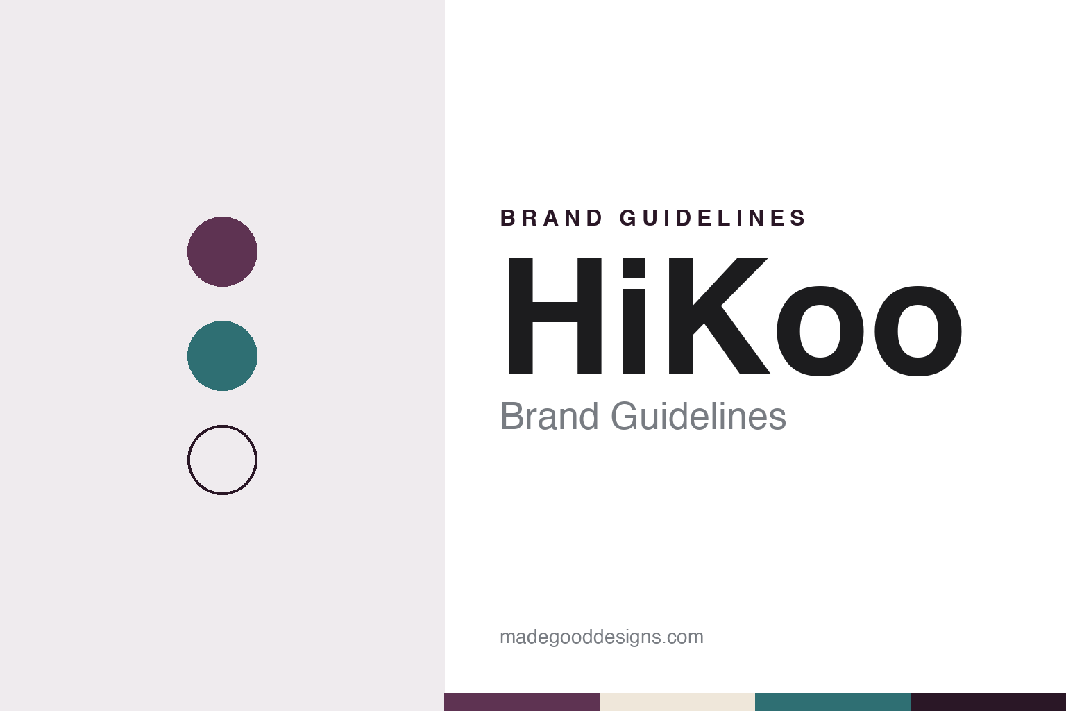 HiKoo Brand Guidelines: The House Yarn Line of Seattle-Area Distributor Skacel