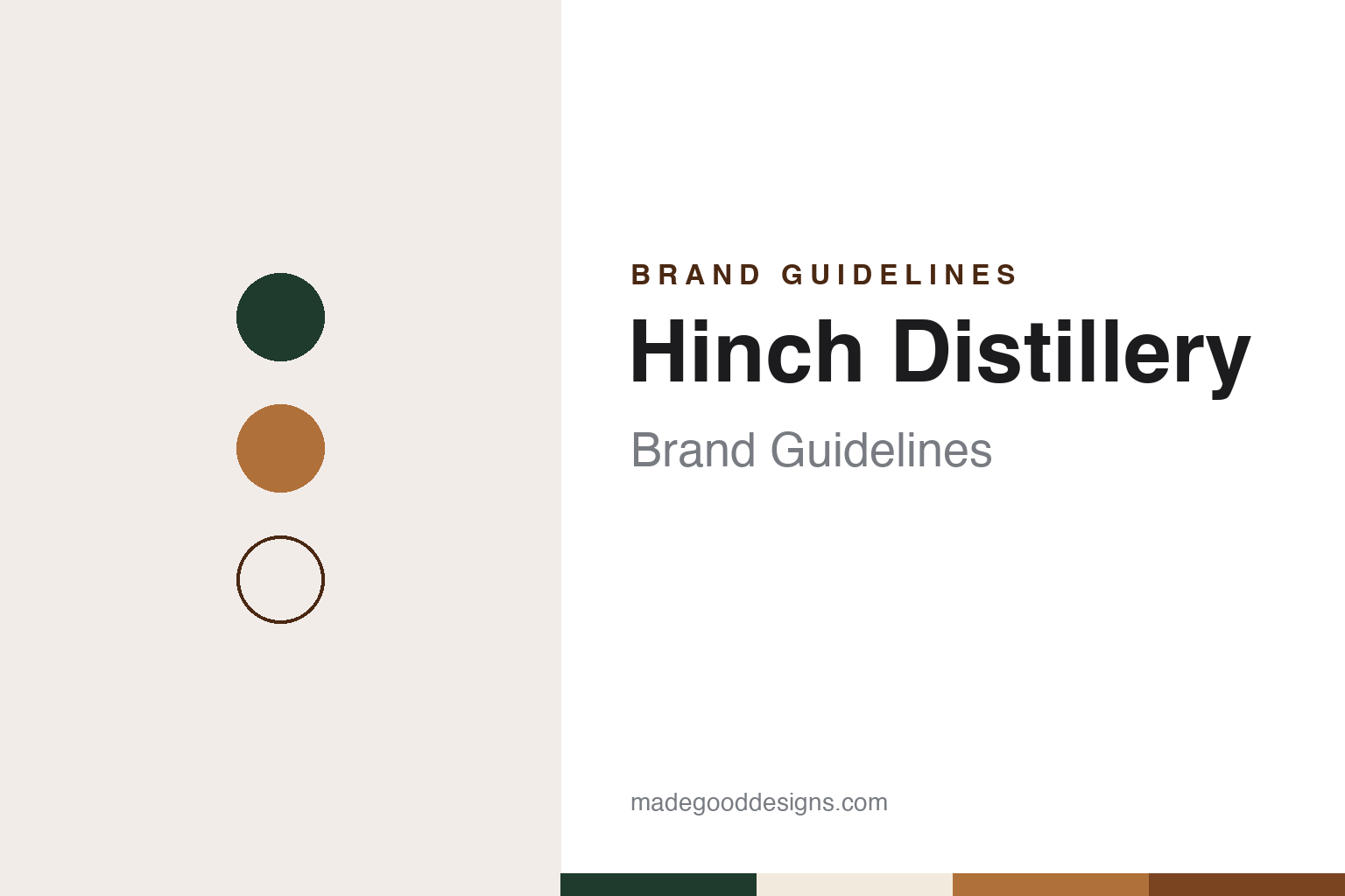 Hinch Distillery Brand Guidelines: Terry Cross’s Killaney Estate Distillery Near Ballynahinch