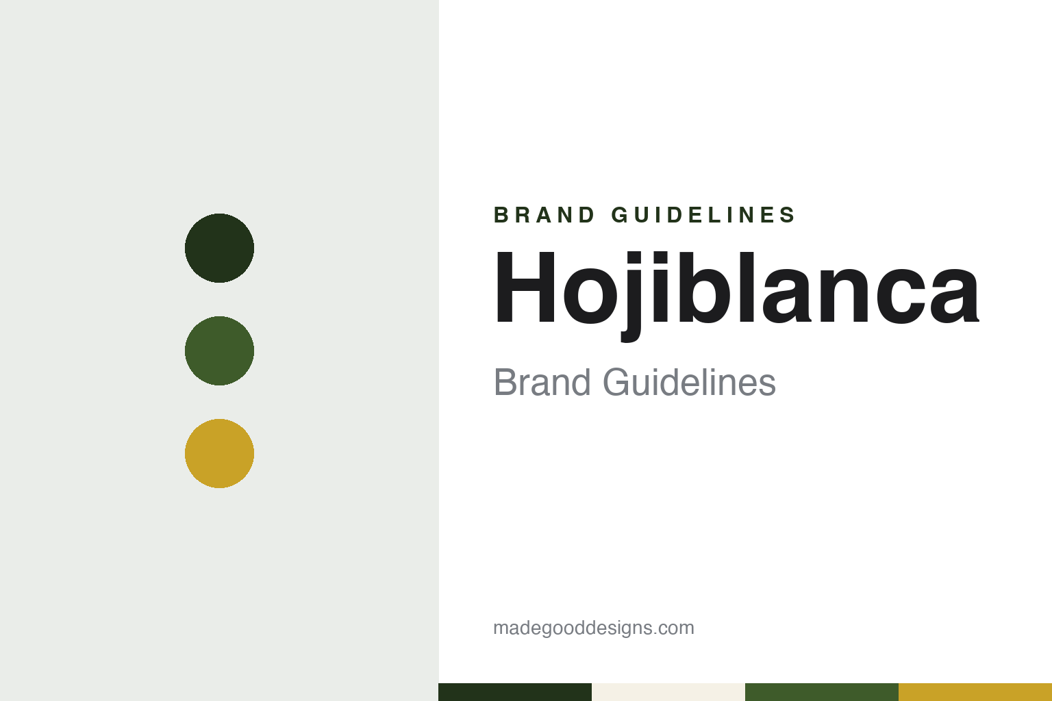 Hojiblanca brand guidelines — abstract colour discs and material texture (original homage; not a Hojiblanca product or logo)