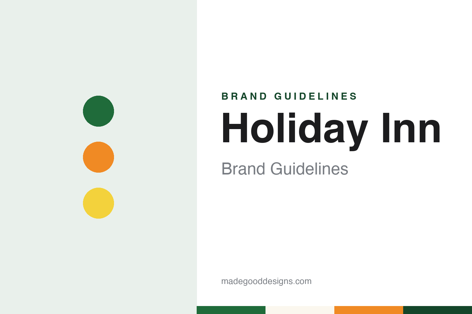 Holiday Inn Brand Guidelines: Kemmons Wilson’s Memphis Motel and the Great Sign