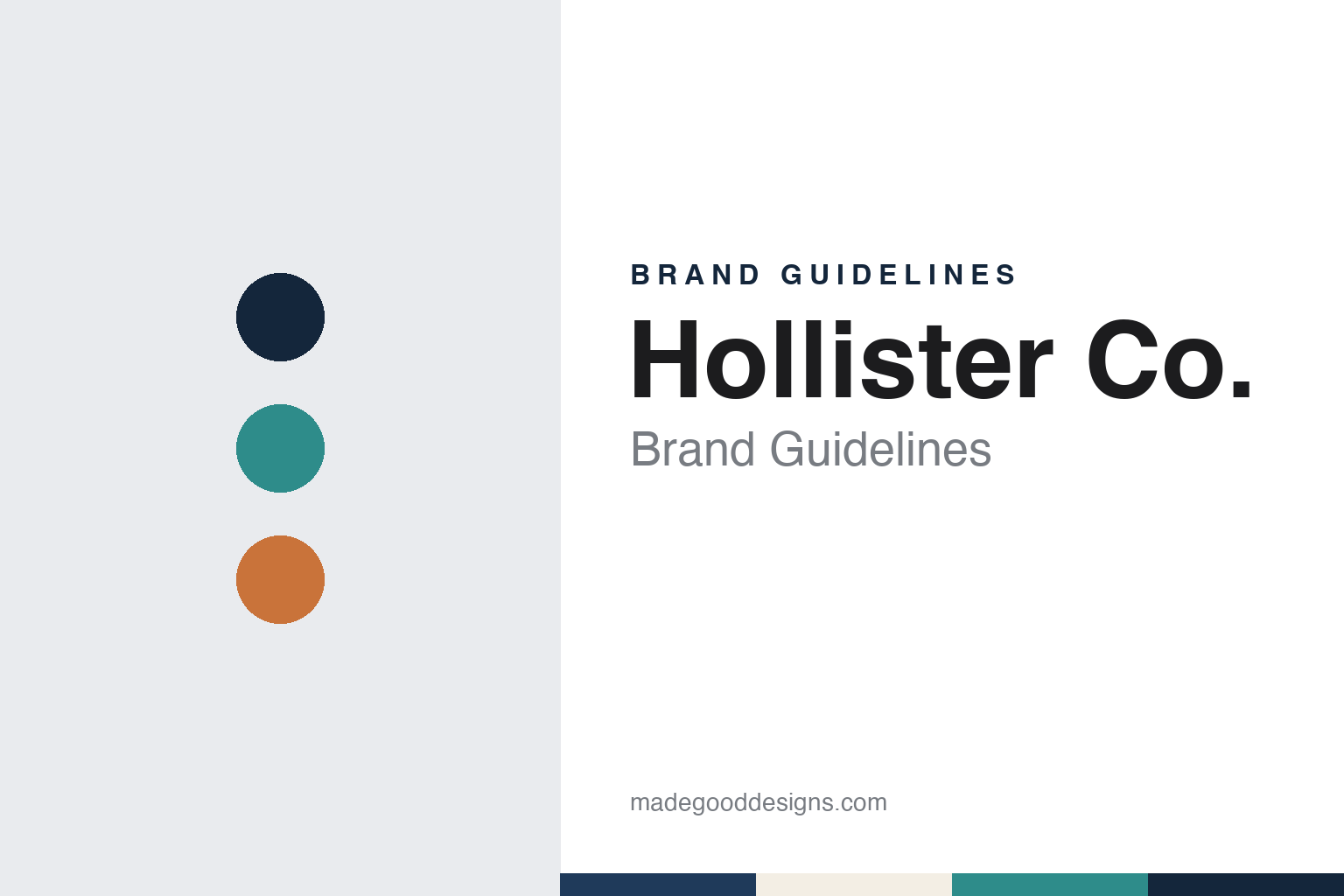 Hollister Co. Brand Guidelines: The Ohio Surf Brand with a 1922 Backstory