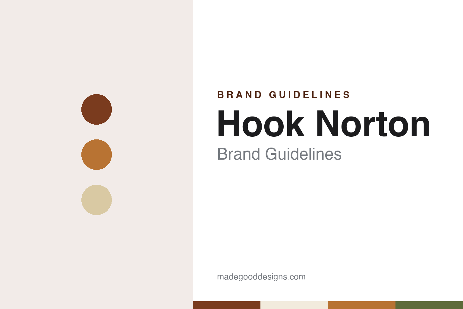 Hook Norton Brand Guidelines: The Oxfordshire Tower Brewery Still Run by John Harris’s Family