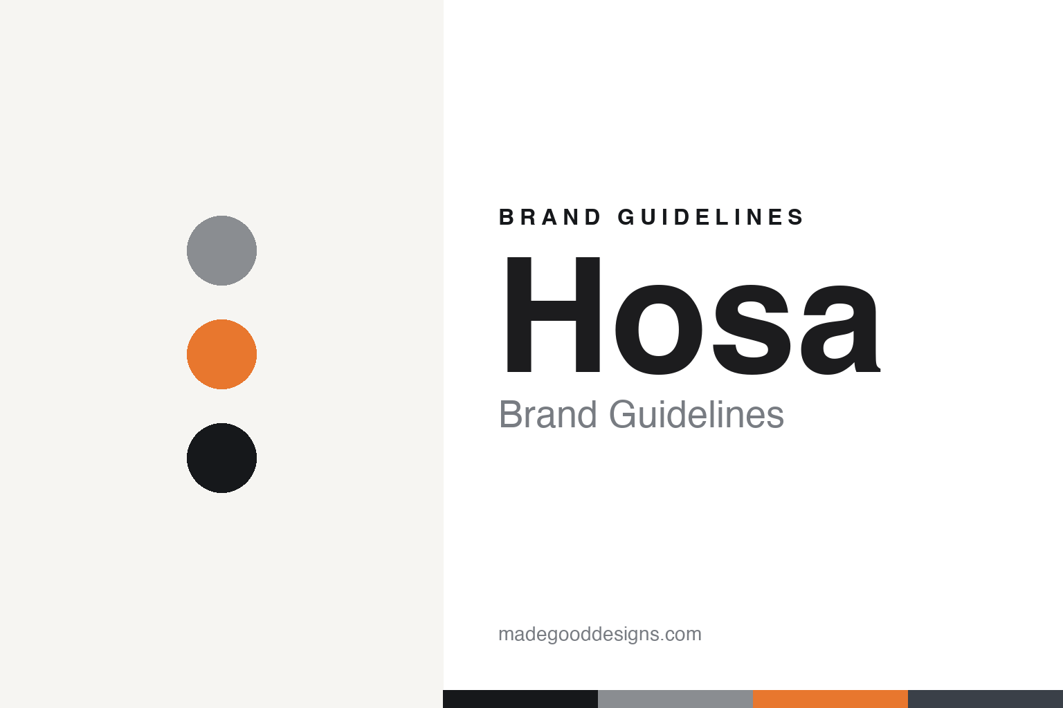 Hosa Brand Guidelines: Sho Sato’s Buena Park Cable and Adaptor Company