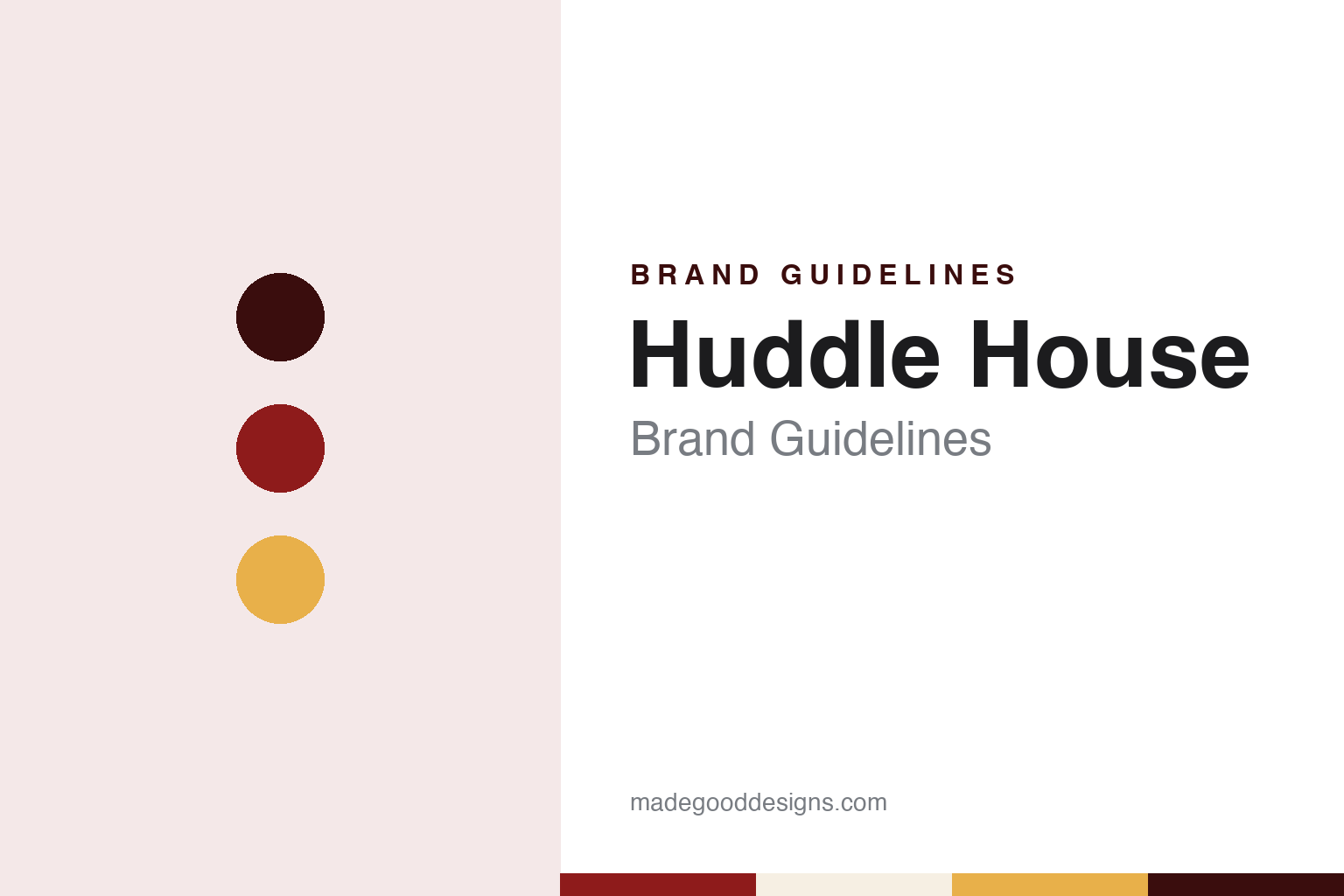 Huddle House Brand Guidelines: The 1964 Decatur Diner Named After a Football Huddle