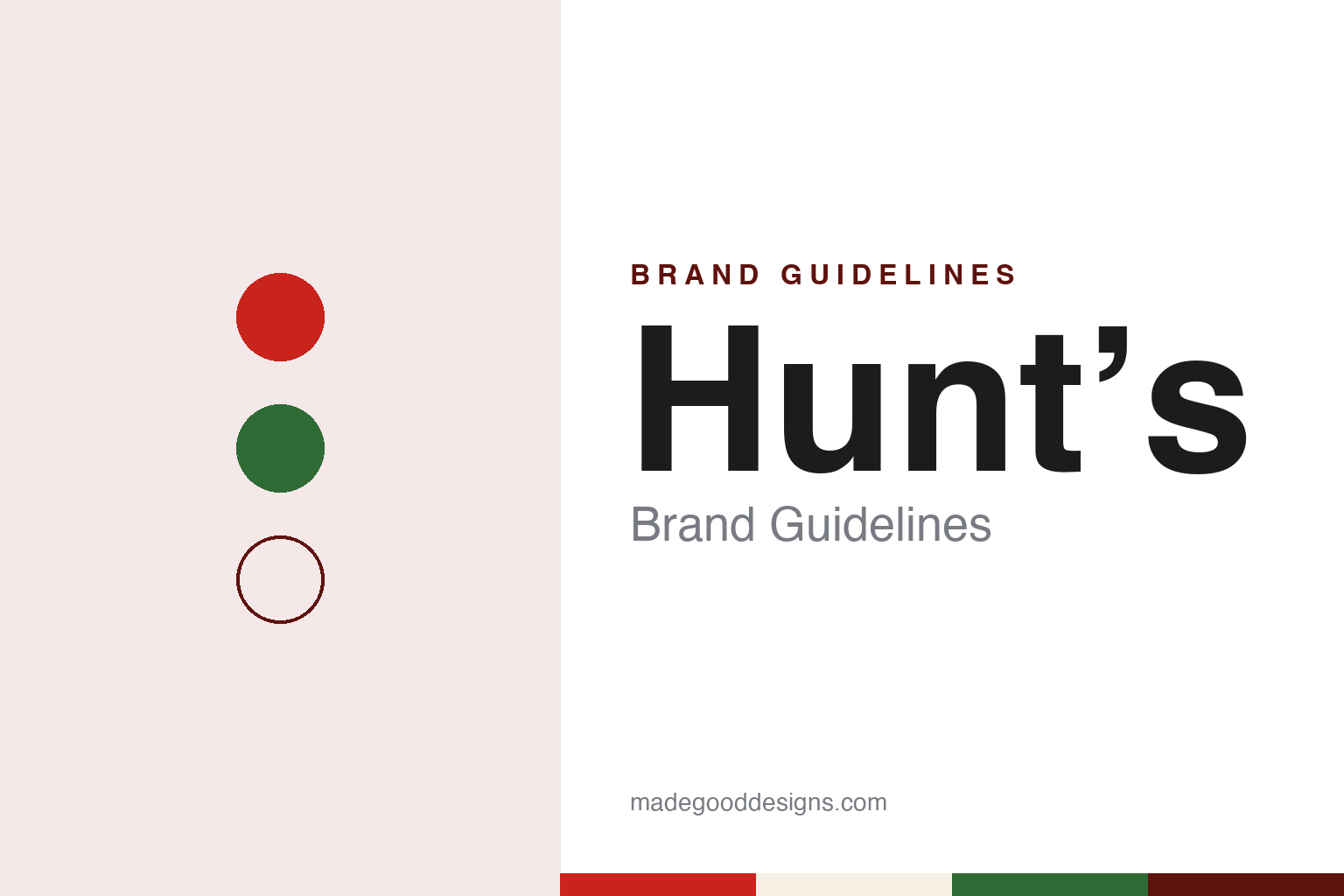 Hunt’s Brand Guidelines: The 1888 California Cannery That Bet on Tomato Sauce