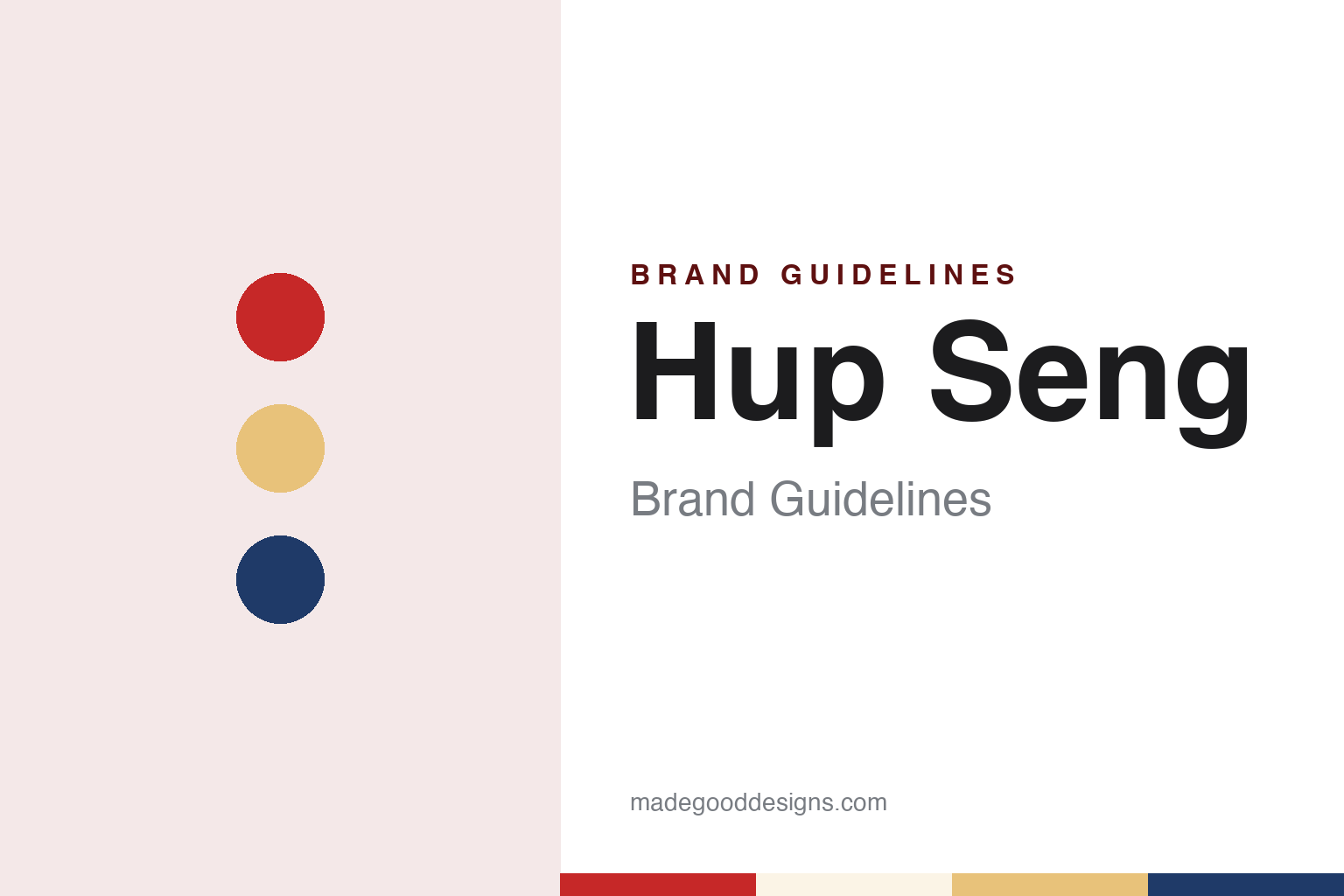 Hup Seng Brand Guidelines: The Batu Pahat Cream Cracker Named After Ping Pong