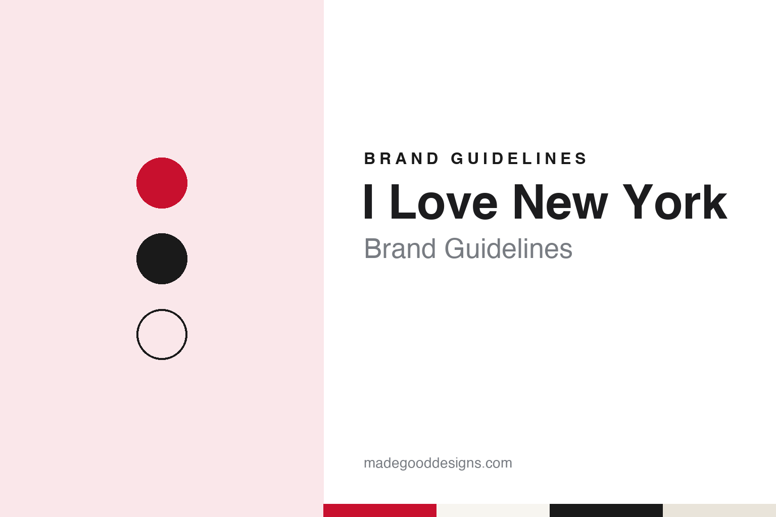 I Love New York Brand Guidelines: A State Campaign, a Taxi Sketch and a Heart