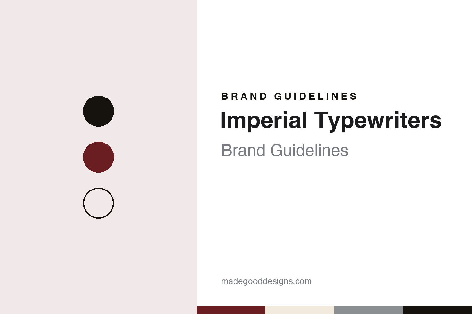Imperial Typewriters Brand Guidelines: The Leicester Typewriter Maker That Closed in 1975