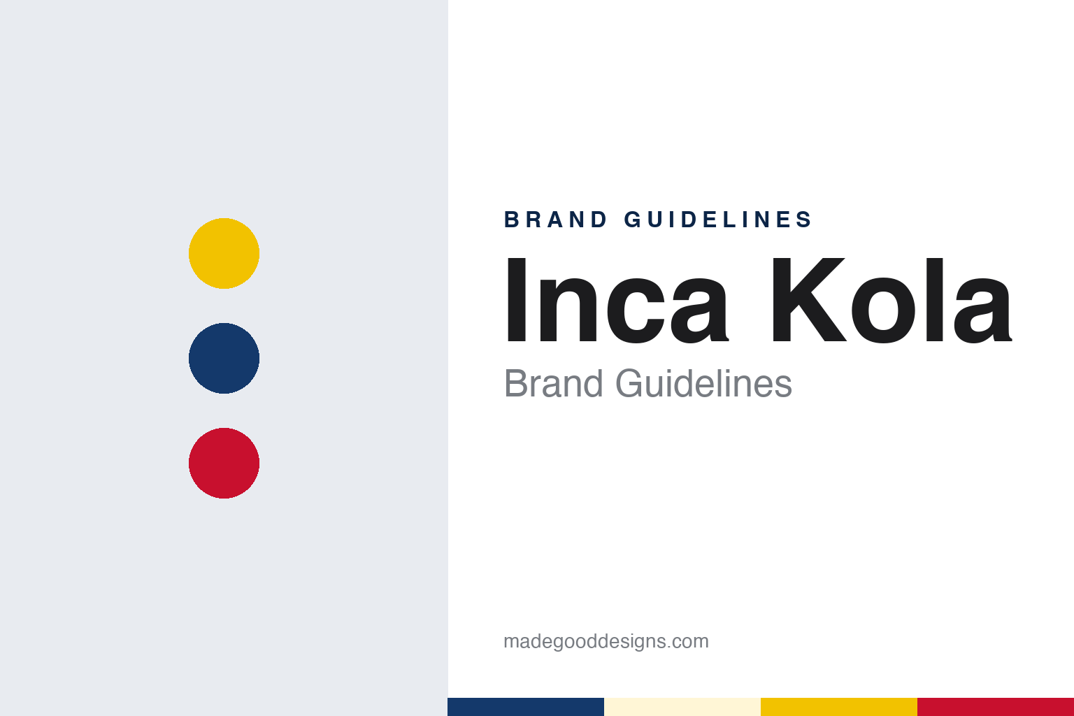 Inca Kola Brand Guidelines: Peru’s Golden Soda, Launched in Lima in 1935