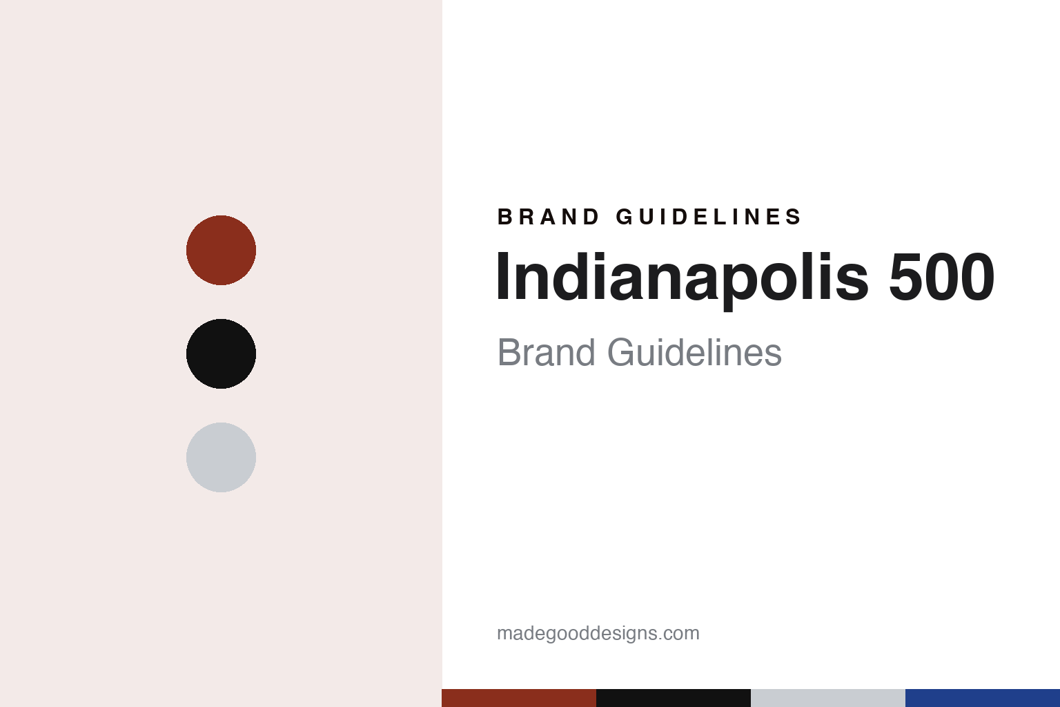 Indianapolis 500 Brand Guidelines: Carl Fisher’s Brickyard, the Yard of Bricks and the Borg-Warner Trophy