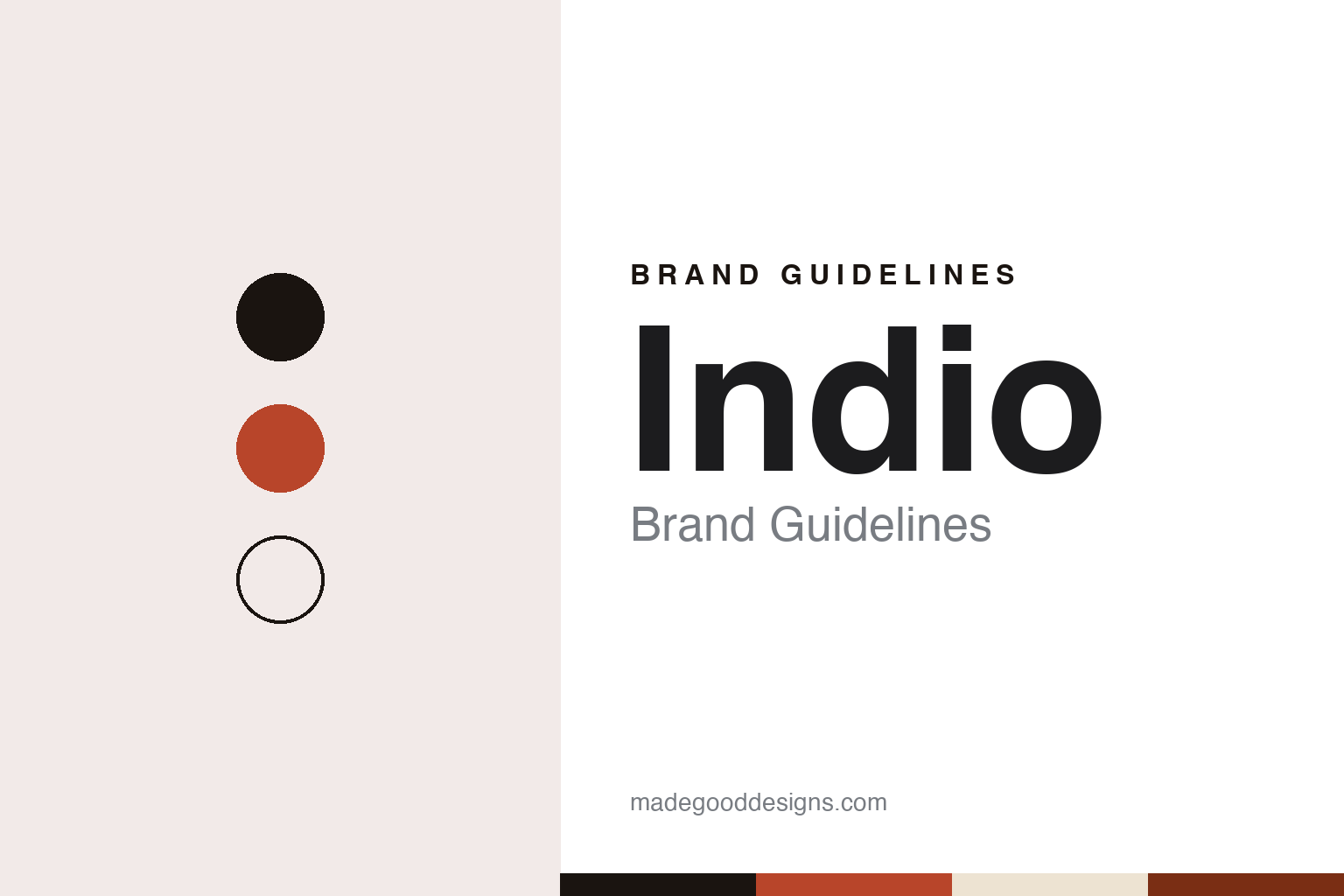 Indio Brand Guidelines: The Monterrey Dark Lager First Sold as Cuauhtémoc