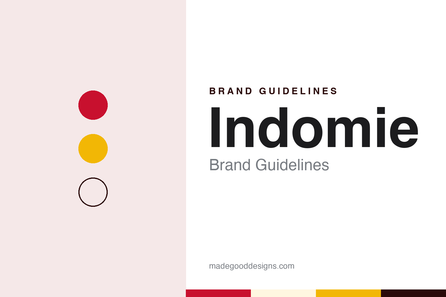 Indomie Brand Guidelines: The 1972 Indonesian Noodle Behind Mi Goreng