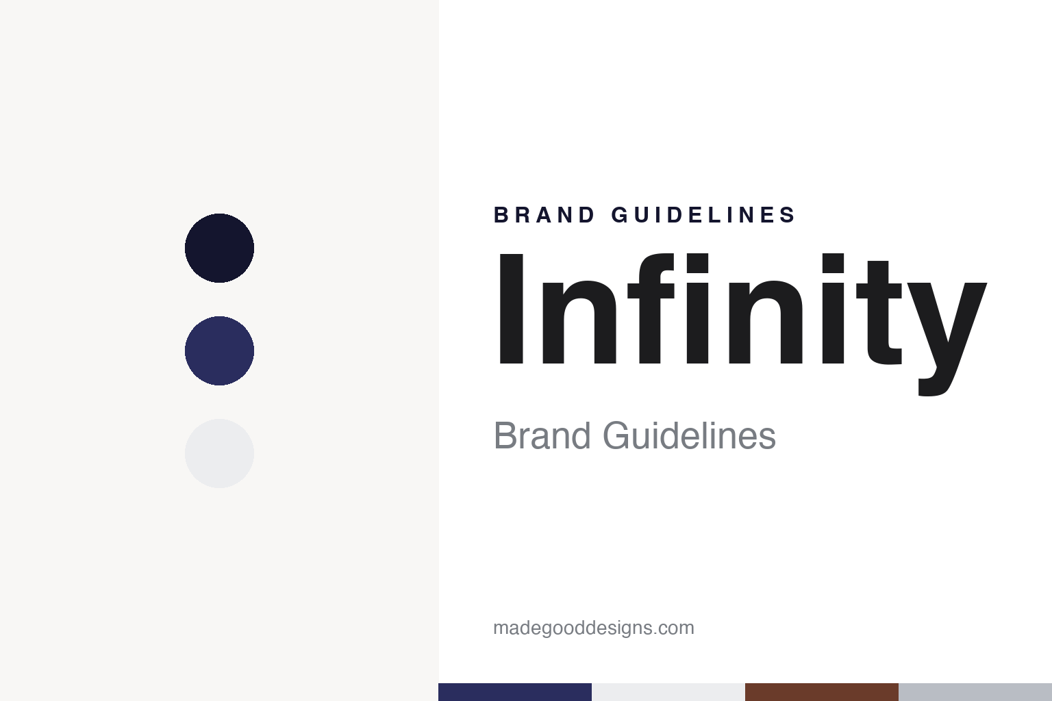 Infinity Brand Guidelines: The Los Angeles Speaker Maker Behind the Servo-Statik and the IRS
