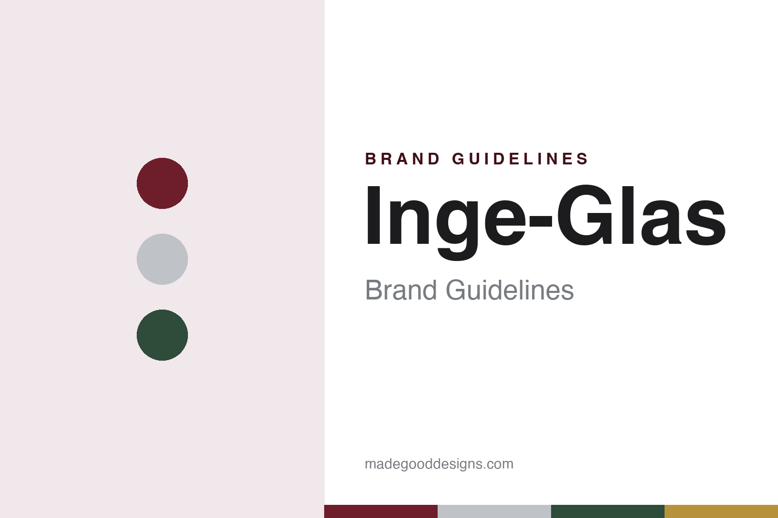 Inge-Glas Brand Guidelines: Mouth-Blown Ornaments From Neustadt bei Coburg