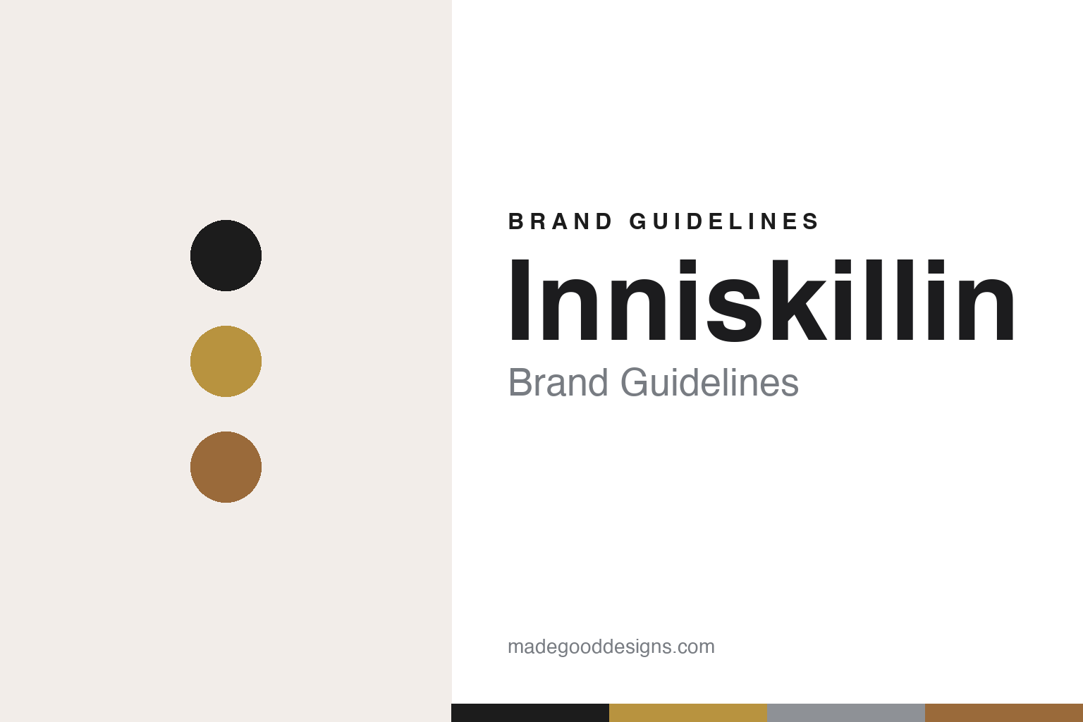 Inniskillin brand guidelines — abstract colour discs and material texture (original homage; not a Inniskillin product or logo)