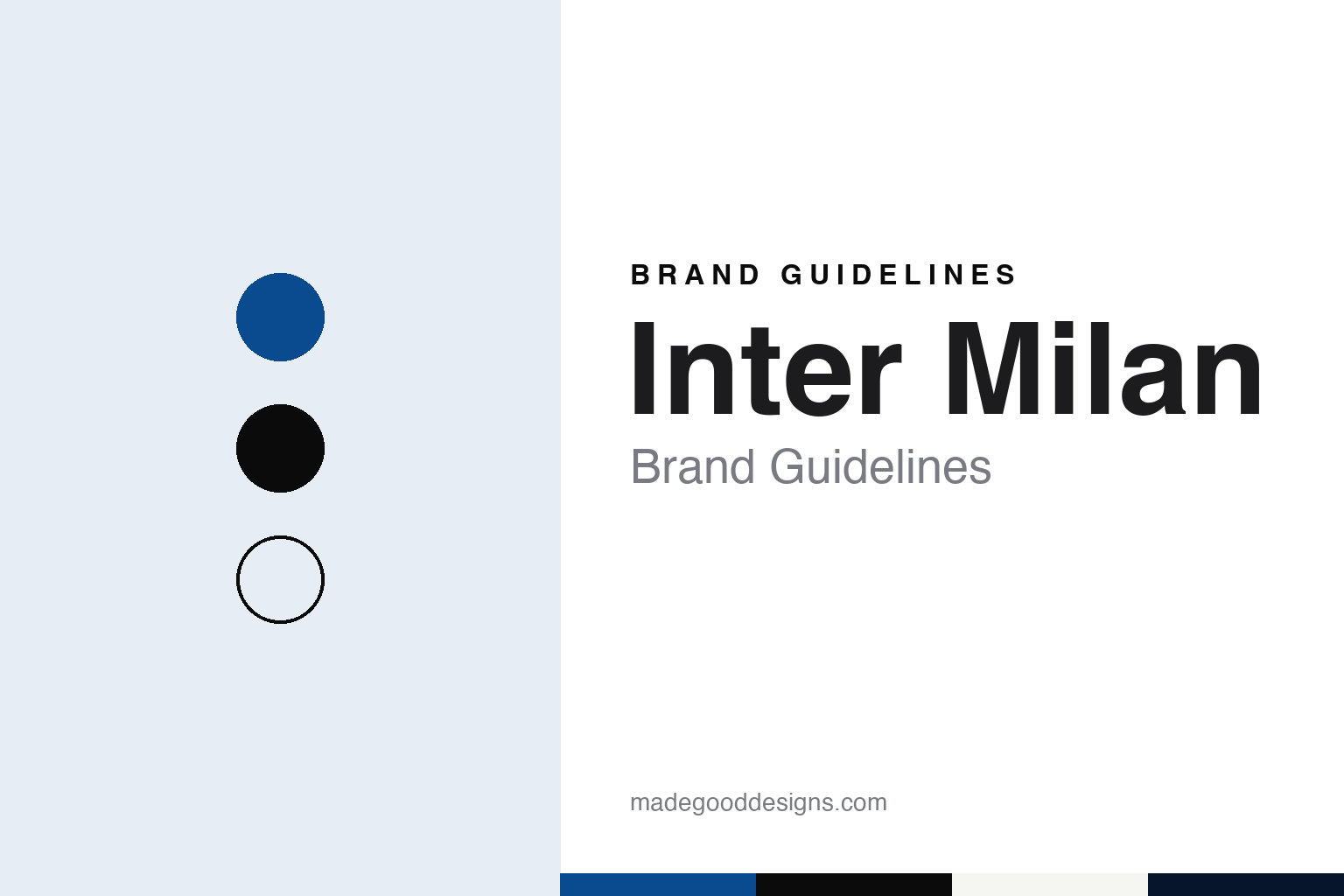 Inter Milan Brand Guidelines: Night and Sky, the Muggiani Circles and the 2021 IM
