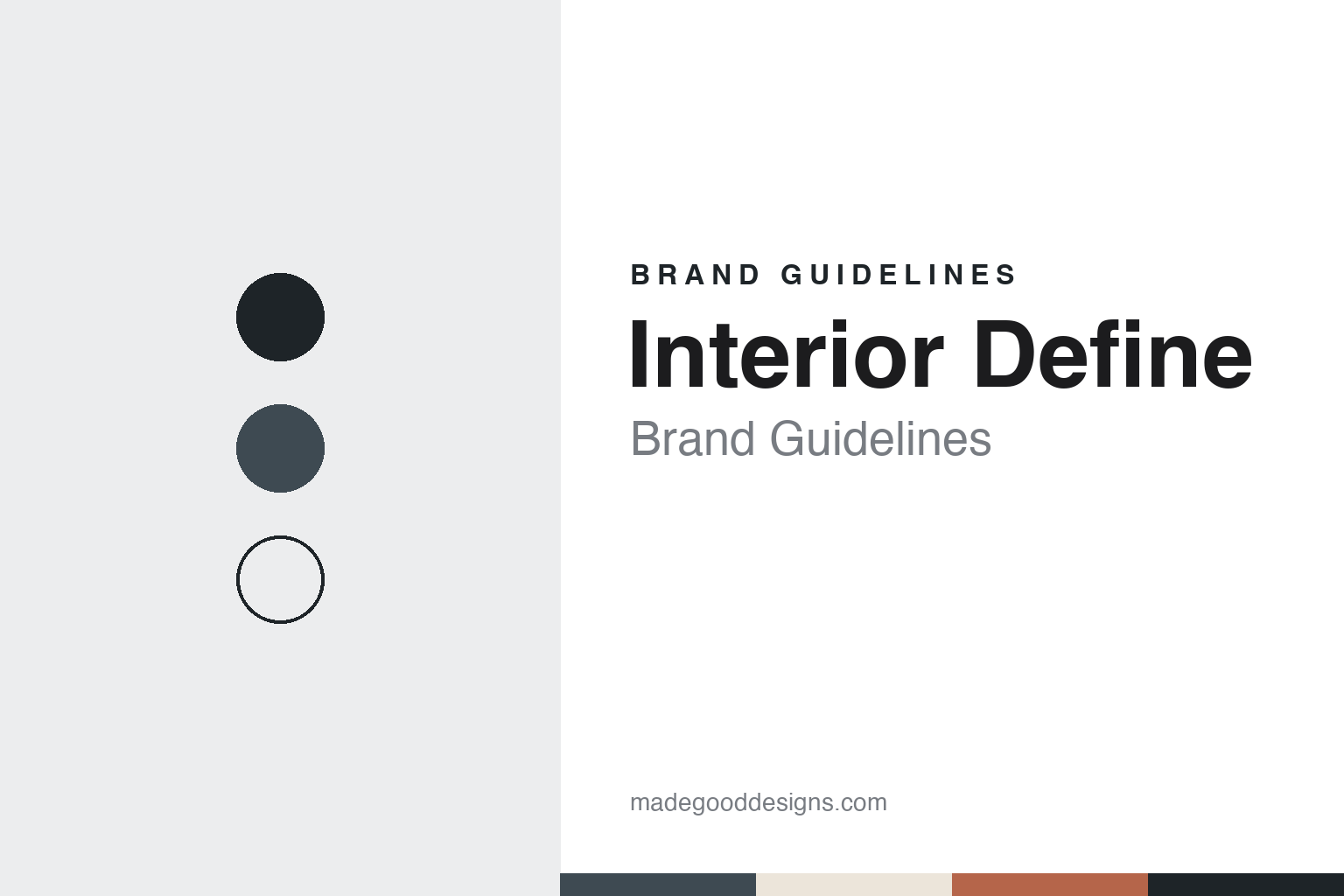Interior Define Brand Guidelines: A Chicago Custom-Sofa Brand Owned by Havenly Since 2023
