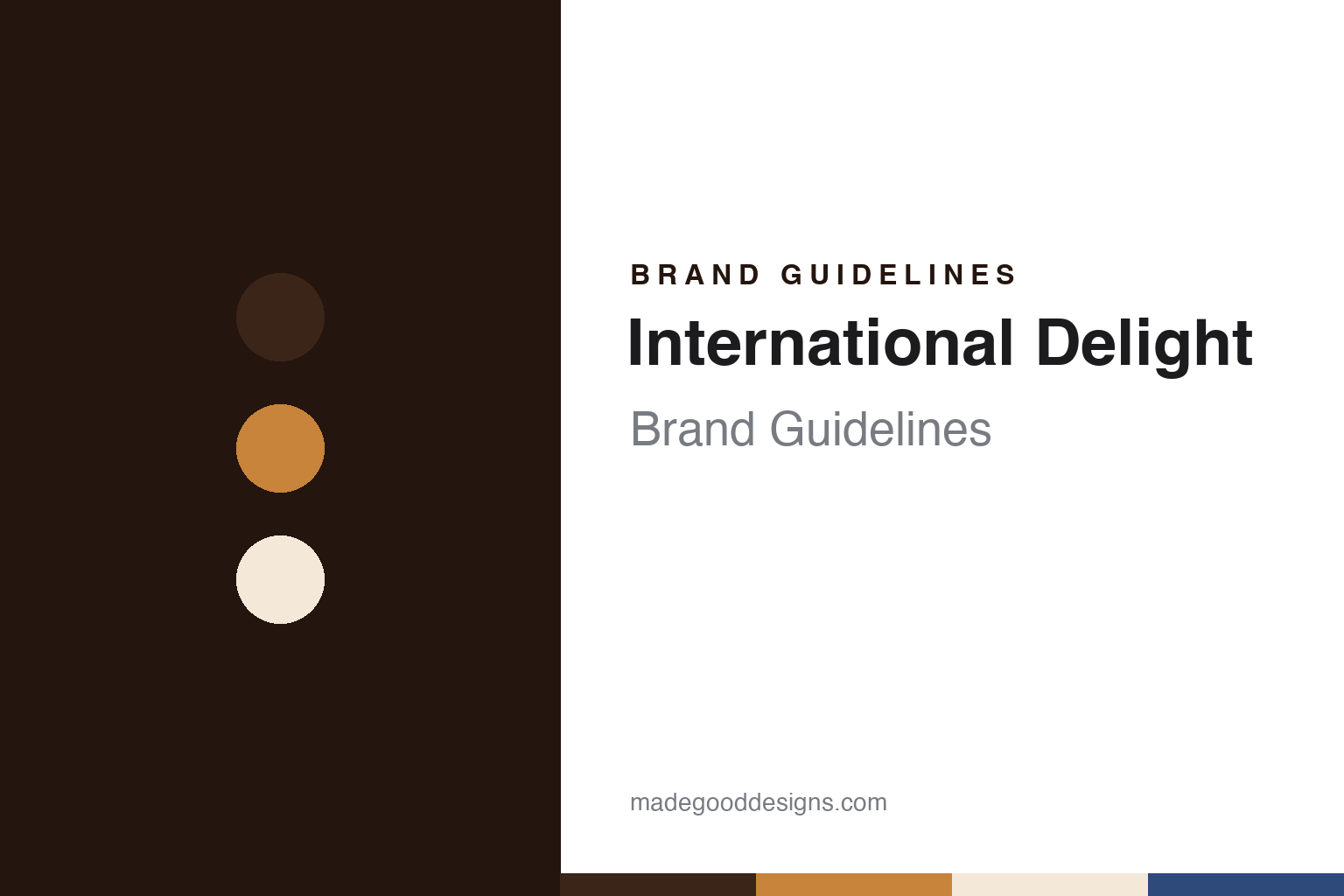 International Delight Brand Guidelines: A Morningstar Creamer, a European Bottle and Danone