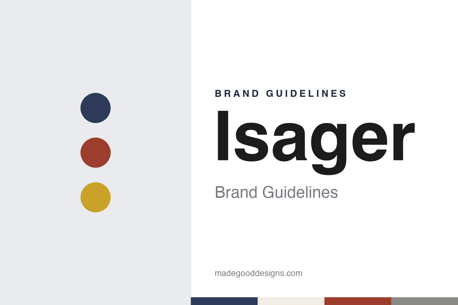 Isager Brand Guidelines: The Danish Yarn House Built on a Plant-Inspired Palette