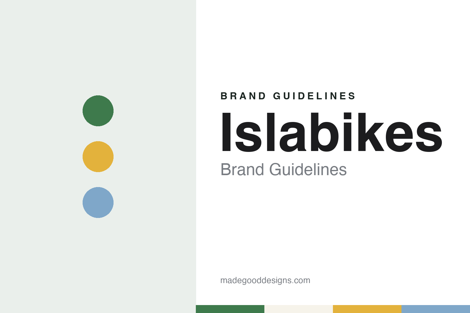 Islabikes Brand Guidelines: Isla Rowntree’s Shropshire Bike Maker