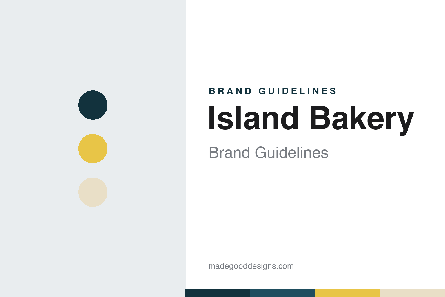 Island Bakery Brand Guidelines: The Tobermory Bakery Making Organic Biscuits on the Isle of Mull