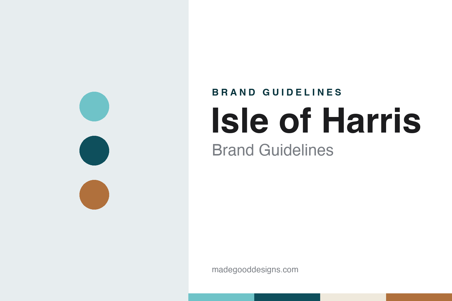 Isle of Harris Brand Guidelines: The Tarbert Distillery Behind Harris Gin and The Hearach, Opened 2015