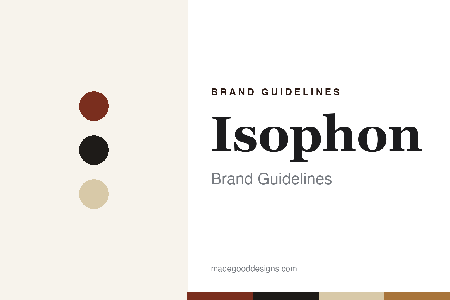 Isophon brand guidelines — abstract colour discs and material texture (original homage; not a Isophon product or logo)