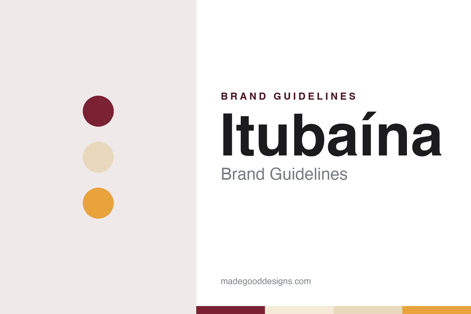 Itubaína Brand Guidelines: The Tutti-Frutti Soda From Itu, Since 1954