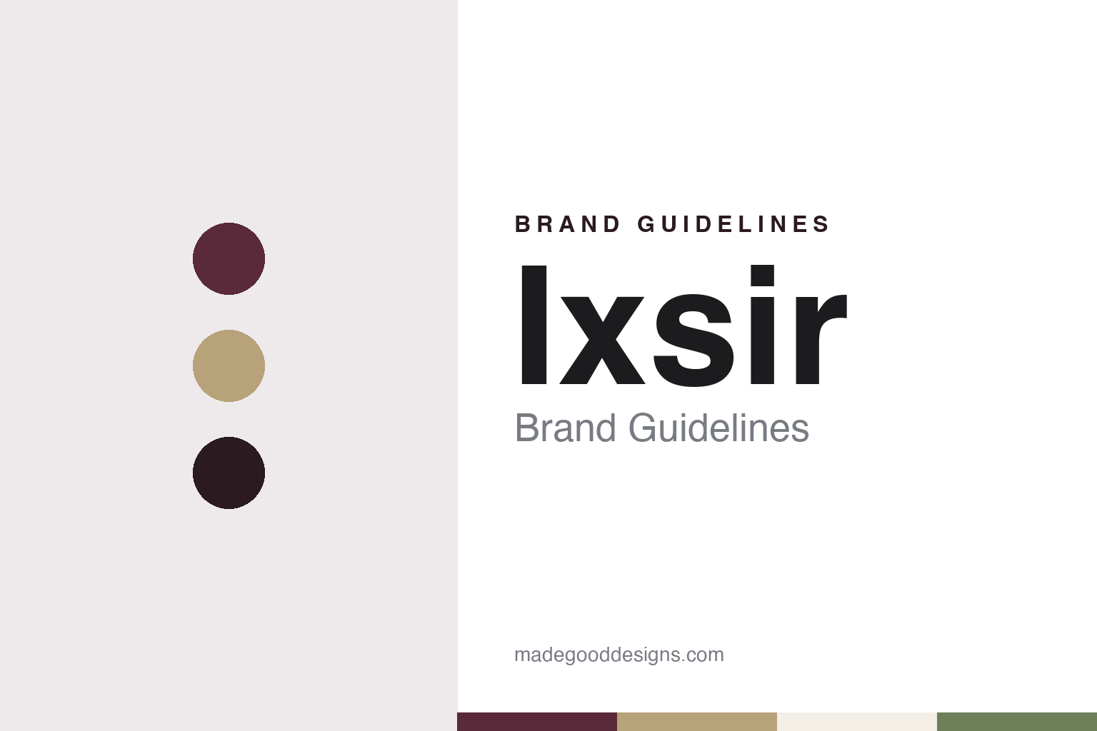 Ixsir Brand Guidelines: The Batroun Hills Winery Named After “Elixir,” Founded 2008