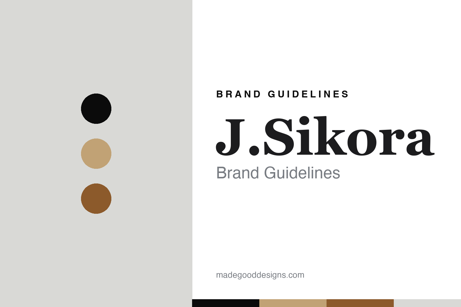 J.Sikora brand guidelines — abstract colour discs and material texture (original homage; not a J.Sikora product or logo)