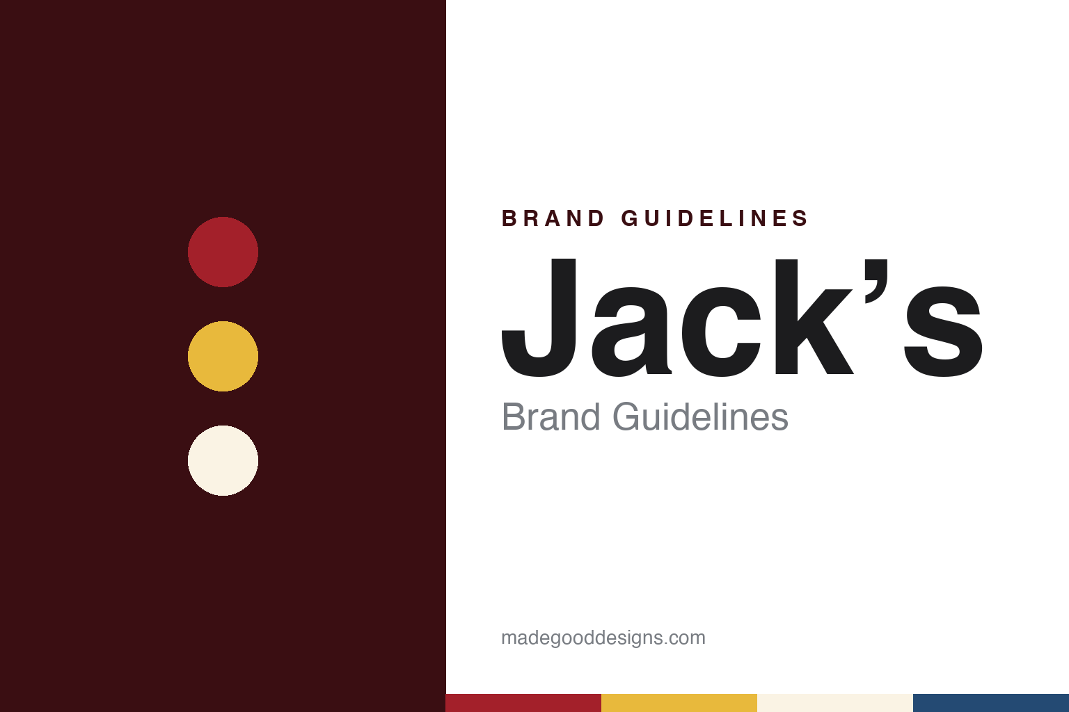 Jack’s Brand Guidelines: A Little Chute Garage, a ’49 Plymouth and a Frozen Pizza