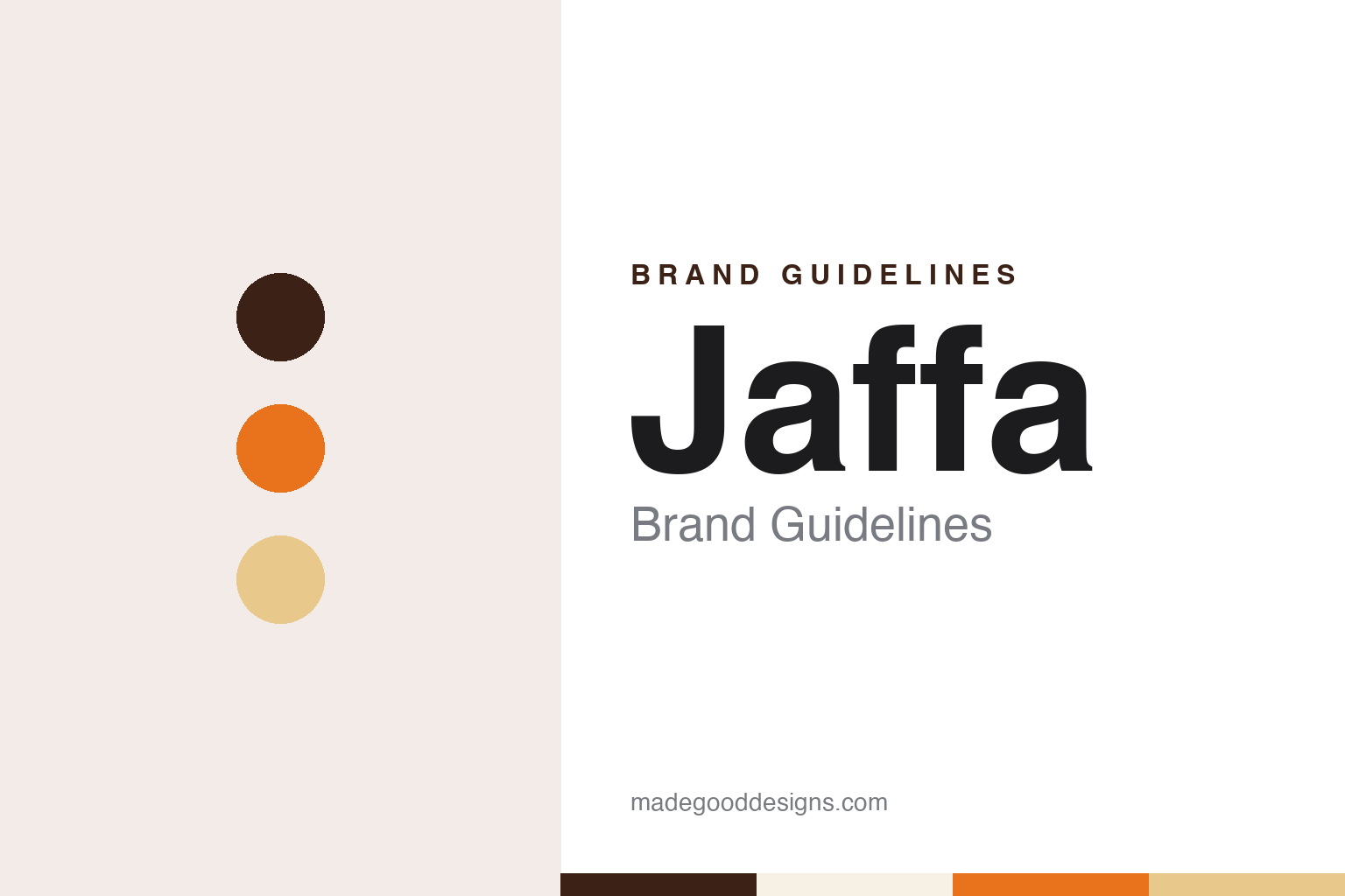 Jaffa Brand Guidelines: The Crvenka Biscuit Maker That Took a McVitie’s Licence in 1976