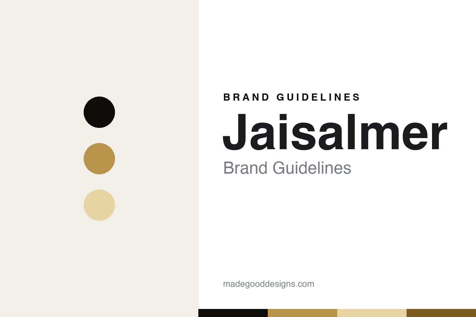 Jaisalmer Gin Brand Guidelines: Radico Khaitan’s Indian Craft Gin, Launched 2018