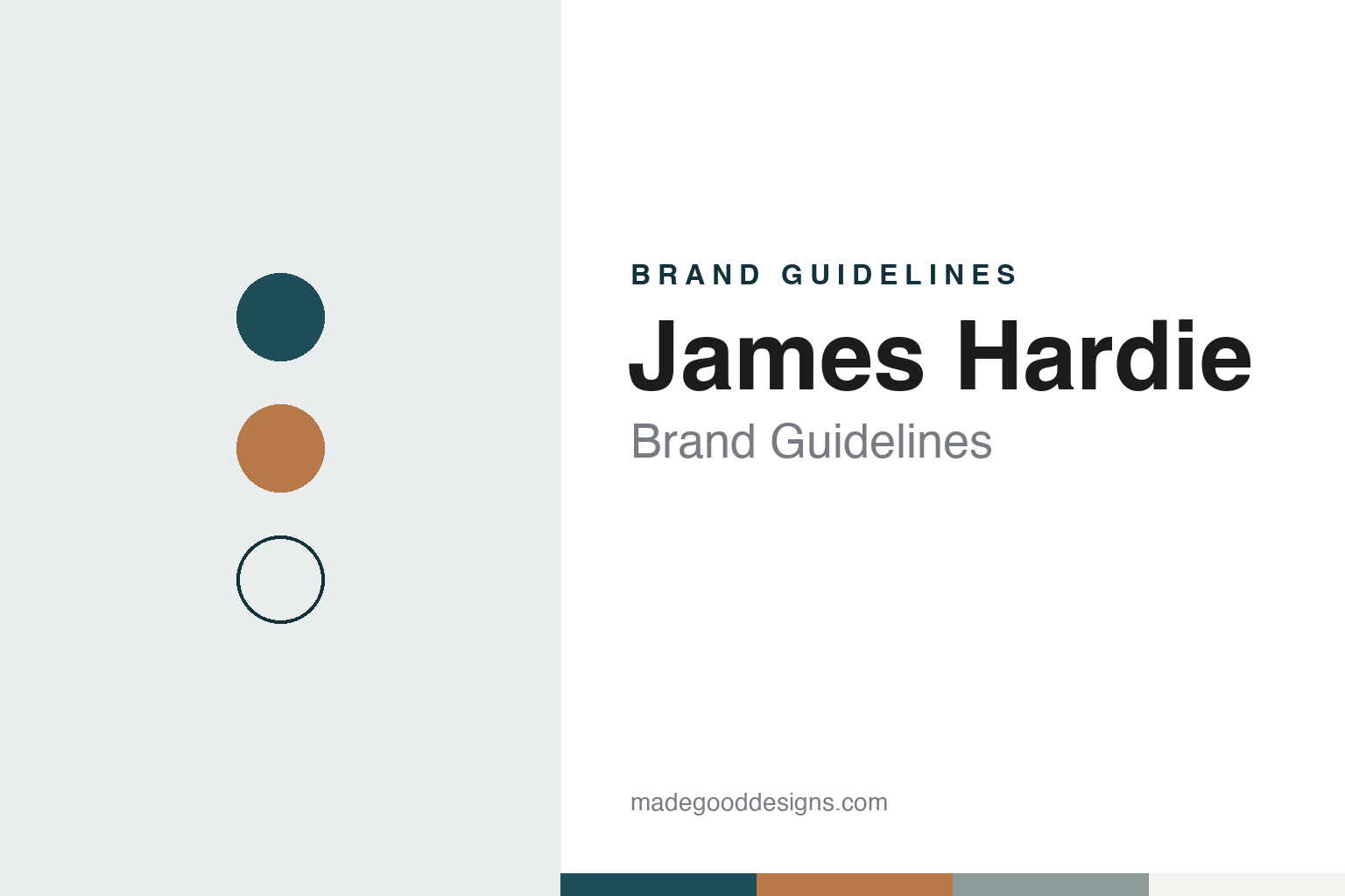 James Hardie Brand Guidelines: From a Melbourne Tannery Supplier to Fibre Cement and AZEK