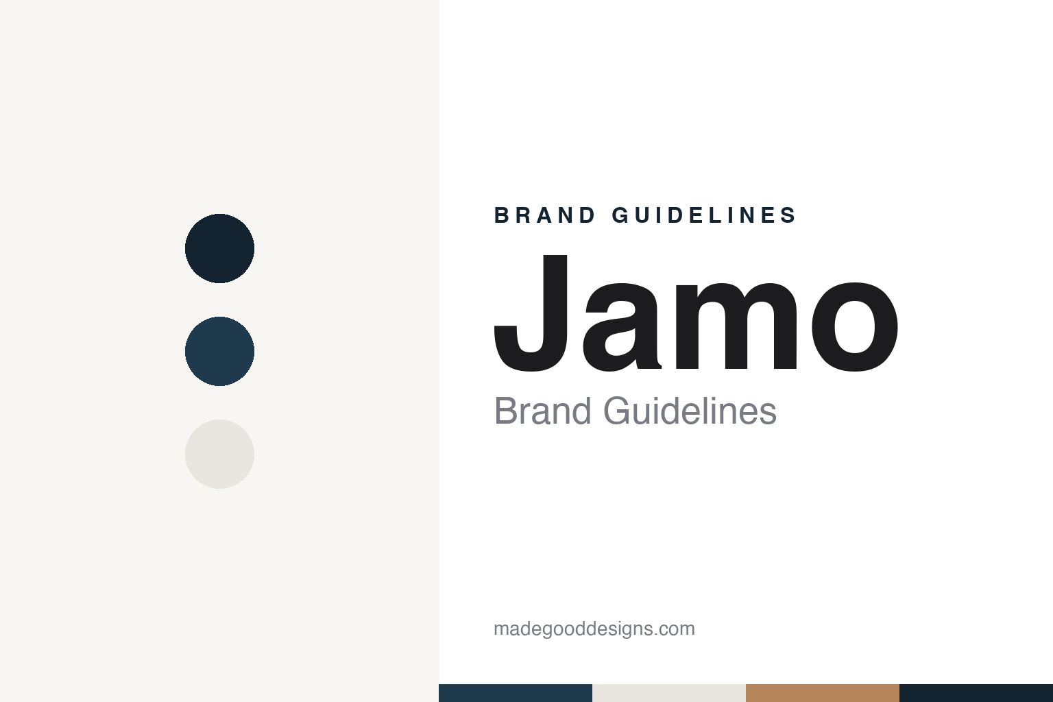 Jamo brand guidelines — abstract colour discs and material texture (original homage; not a Jamo product or logo)
