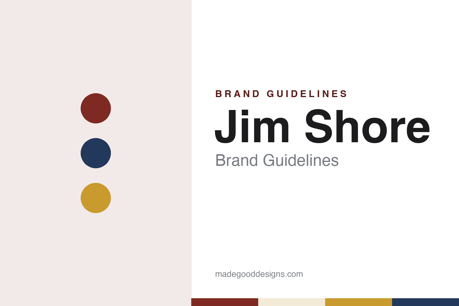 Jim Shore brand guidelines — abstract colour discs and material texture (original homage; not a Jim Shore product or logo)