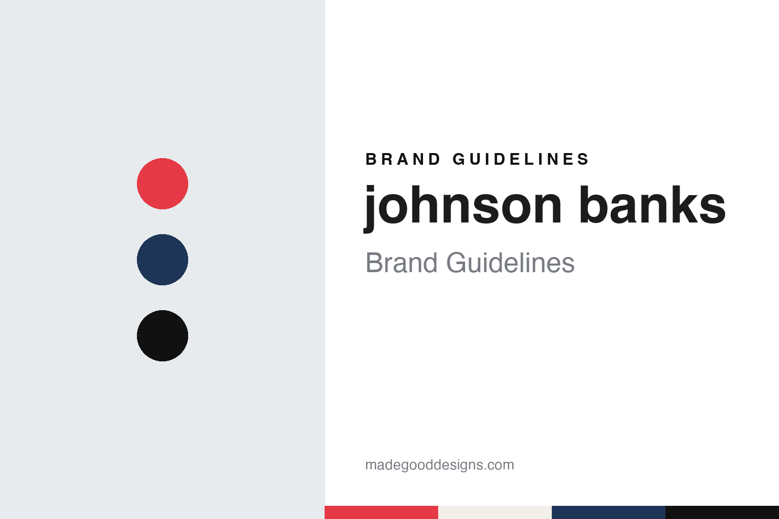 johnson banks brand guidelines — abstract colour discs and material texture (original homage; not a johnson banks product or logo)