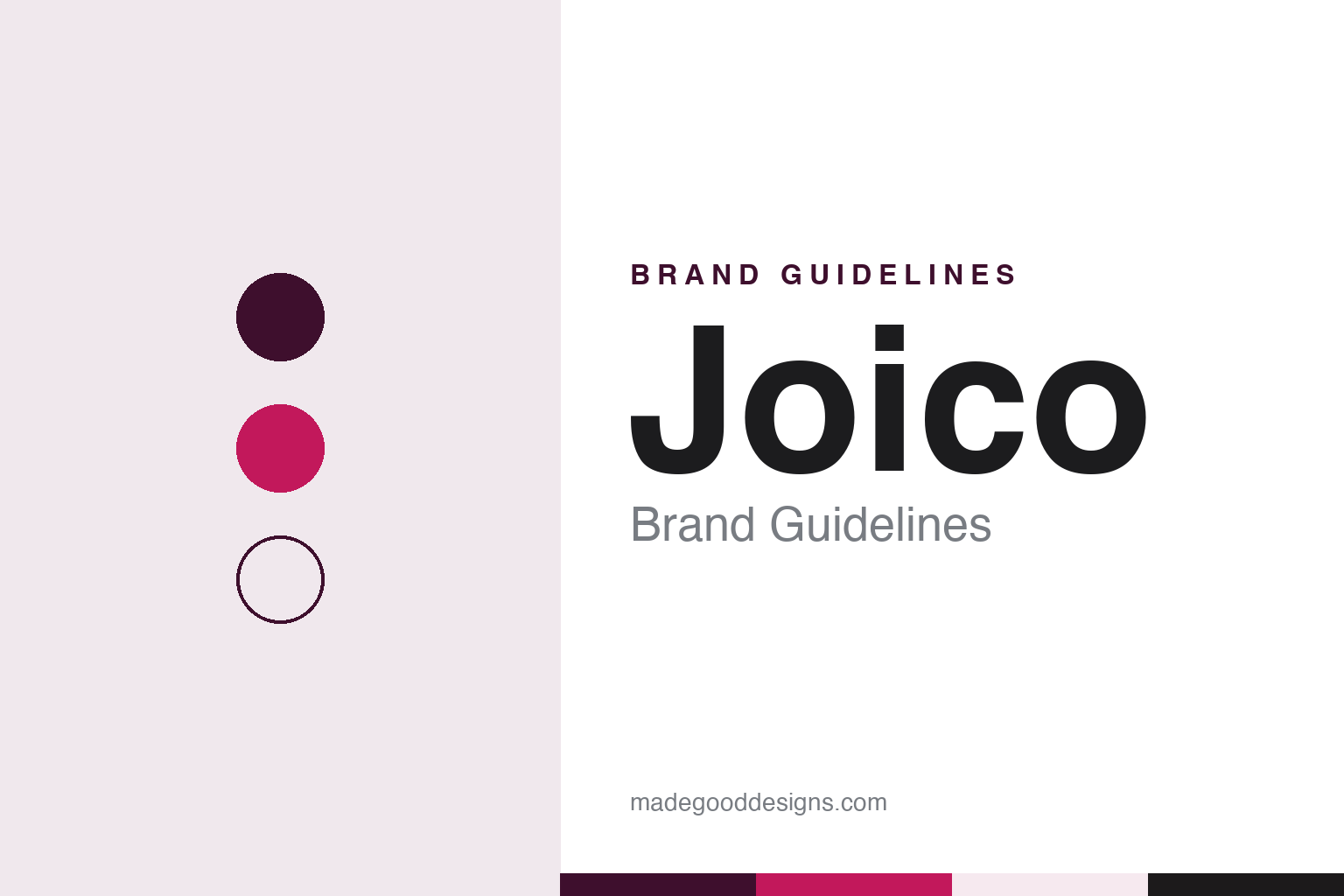 Joico brand guidelines — abstract colour discs and material texture (original homage; not a Joico product or logo)