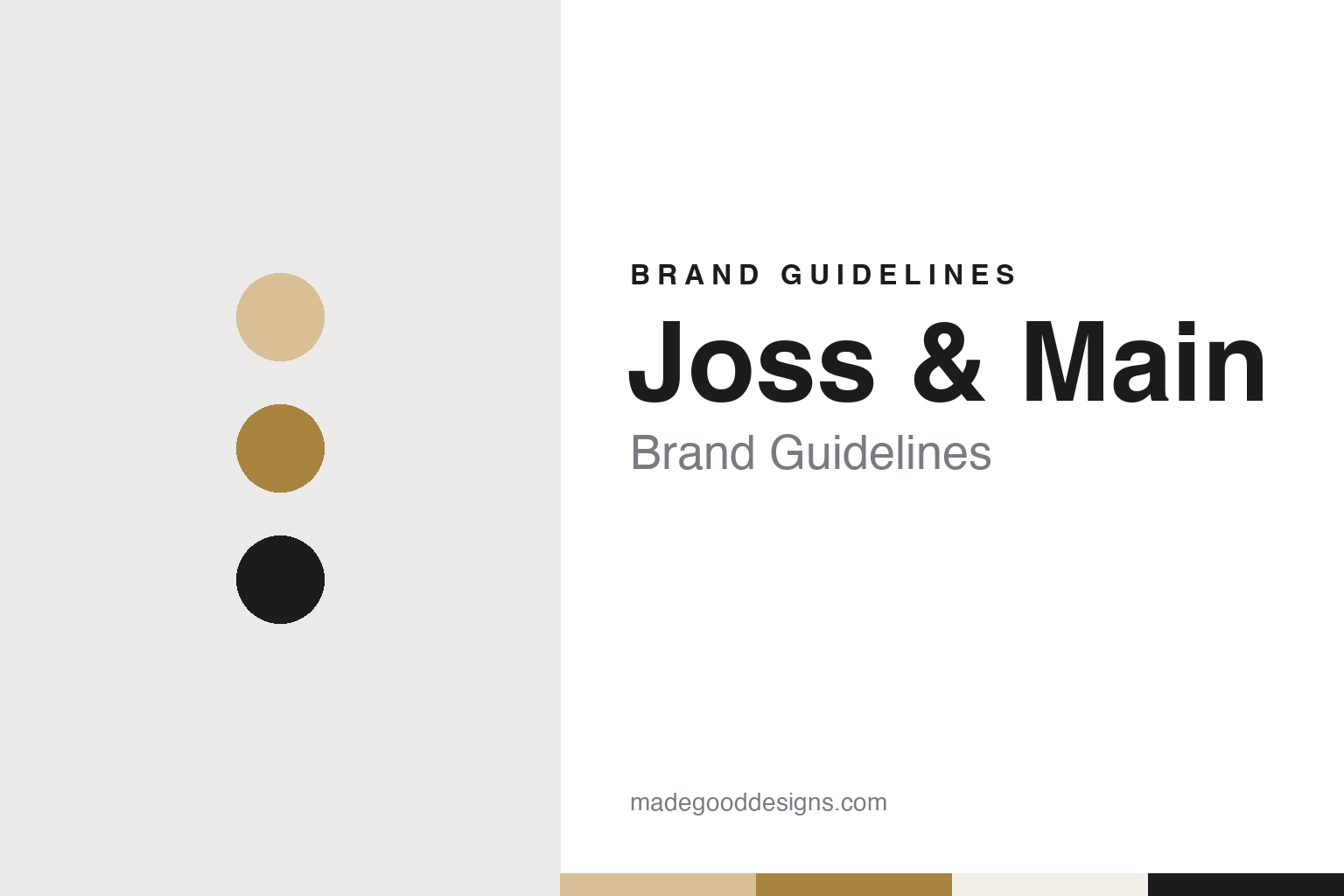 Joss & Main Brand Guidelines: Wayfair’s Style-Edit Home Site, From Flash Sales to Shops