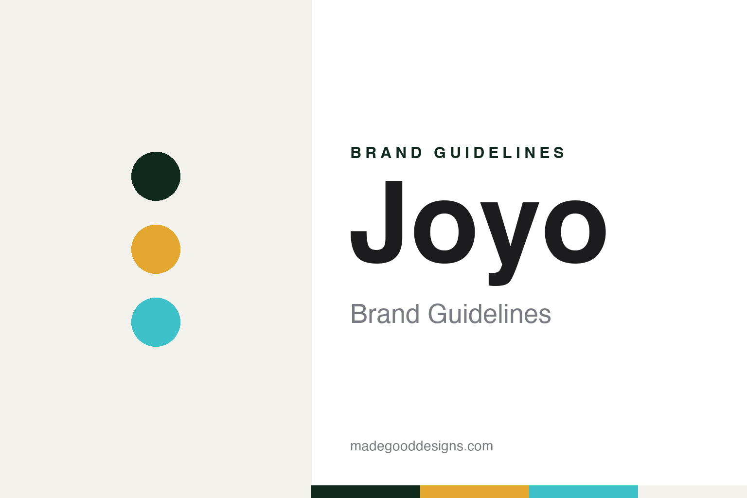 Joyo brand guidelines — abstract colour discs and material texture (original homage; not a Joyo product or logo)
